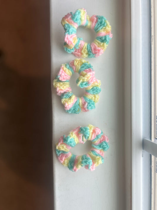 3 Easter Scrunchies